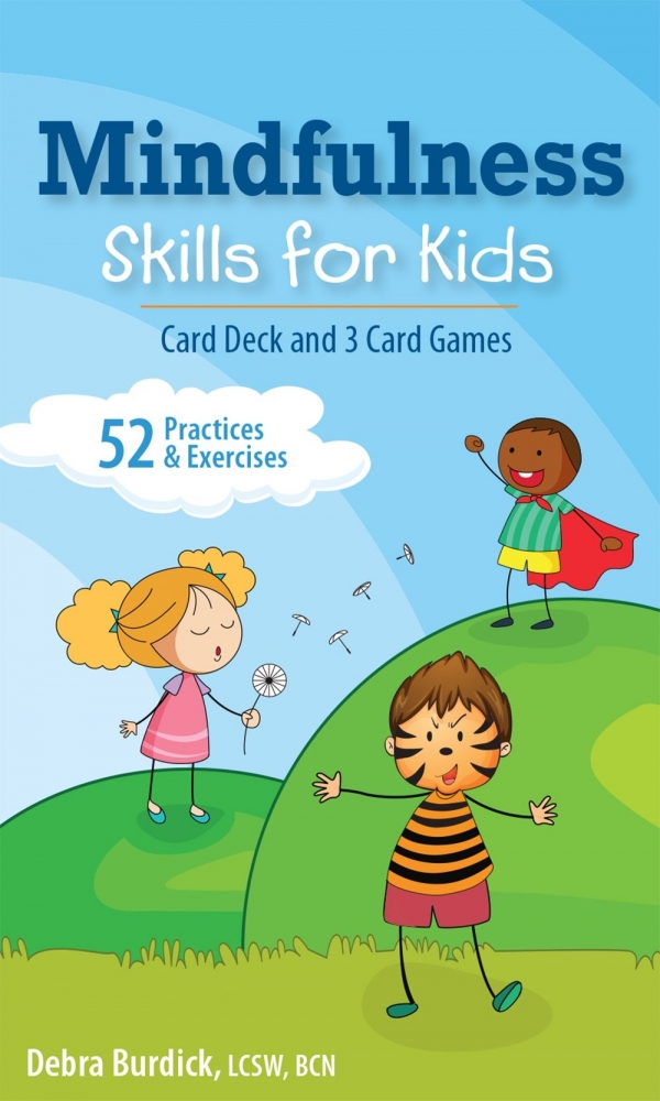 Mindfulness Skills for Kids Card Deck and 3 Card Games 